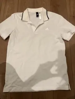 adidas ホワイト ポロシャツ