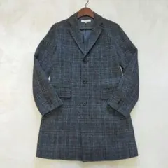 美品　BEAMS×HARRIS TWEED　チェスターコート　Мサイズ