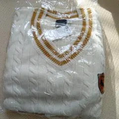 新品 GU ハリーポッター Vネック スクール セーター