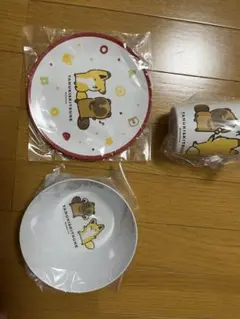 【新品】タヌキとキツネ　ハッピーバッグ2023 メラミン食器セット