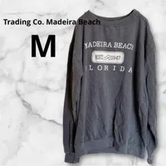 美品✨【M】Trading Co. Madeira Beach トレーナー　灰色