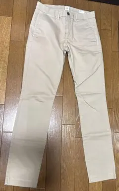 GAP メンズ スキニー チノパン ベージュ 28x32のサムネイル