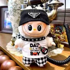 新品　ラブブ　lububu 服　着せ替え　黒　ブラック　おしゃれ　5点セット