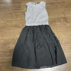 切り替えシフォンワンピースのサムネイル