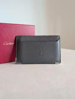 Cartier カルティエ 名刺入れ カードケース パシャ 黒 マストライン Cartier カルティエ 名刺入れ カードケース パシャ 黒 マストライン