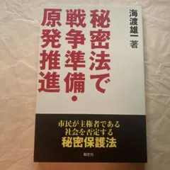 秘密法で戦争準備・原発推進