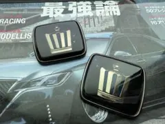 200クラウンピラーエンブレム加工品ブラック202メッキ枠202 - メルカリ