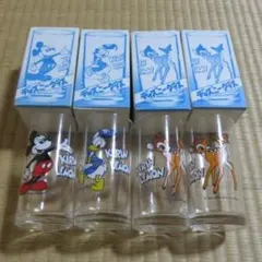 新品☆ディズニーグラス　4個　キリンレモン　ノベルティーグッズ　非売品