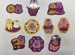 おぱんちゅうさぎ　スシロー　コラボ　ピック 10種コンプリート　芋スイーツ