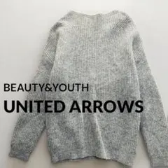 B&Y UNITED ARROWS アンゴラ混ボトルネックニット プルオーバー
