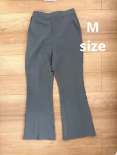 GU フレアパンツ ダークブルー Msize