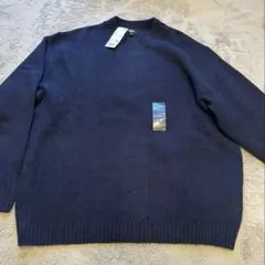 新品未使用　UNIQLO ユニクロ　スフレヤーンクルーネックセーター　XXL