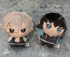 鬼滅の刃 ぽにすてっぷ マスコット・ぬいぐるみ 不死川実弥　時透無一郎