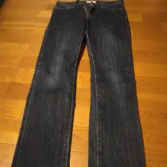 UNIQLO スキニーデニム 28 (70cm) ダークブルー