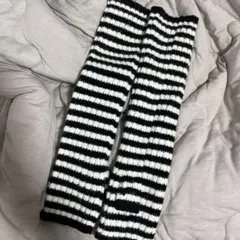 ボーダーニットアームカバー