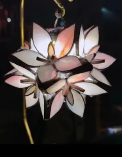802products ランタンシェード sakura ステンドグラス 夕桜 - メルカリ