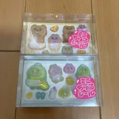 ミニちゅるシール おぱんちゅうさぎ 2種セットのサムネイル