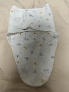 動物柄 おくるみ コットン製