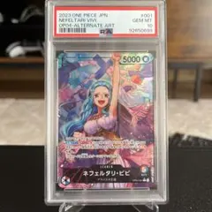 PSA10 ネフェルタリ・ビビ OP04-001 パラレル - メルカリ