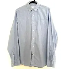 美品　GAP メンズオックスフォードボタンダウンシャツ　水色　Sサイズ
