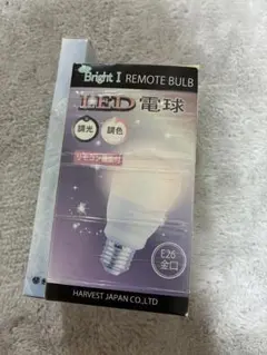 ECO Bright I LED電球 E26 調光調色 リモコン付き