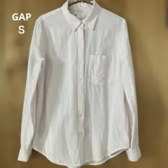 GAP ボーイフレンドフィット リネンシャツ ピンクのサムネイル