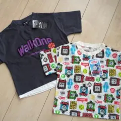 【新品】男児 Tシャツ 2枚セット 90 95