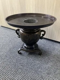 インテリア 華道具 花入れ 花器 高岡銅器 - メルカリ