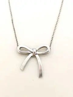 刻印あり　TIFFANY & Co. / 925　リボンネックレス