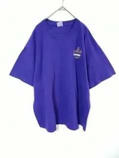 GILDAN　ギルダン　Ｔシャツ　メンズXL　オーバーサイズ　紫　綿100％