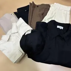 パンツ、アウター、帽子7点セット売り