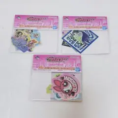 一番くじ パワーパフ ガールズ H賞　きらめく⭐︎ステッカーコレクション　3種