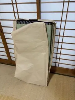 試し敷きのみ】井草マット 本間 6畳 ブルー い草 上敷き 萩原 - メルカリ