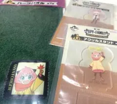SPY×FAMILY 一番くじ　ハーフタオル　アクリルスタンド　アーニャ