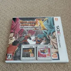 【動作OK】3DS ドラゴンボールヒーローズ アルティメットミッションX、2のサムネイル