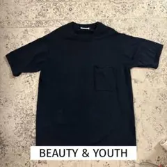 BEAUTY&YOUTH ネイビー Tシャツ Mサイズ