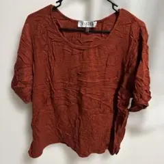 KASPER オレンジTシャツ XL カットソー トップス Tシャツ