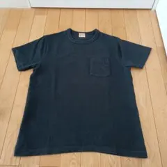 【S】ホワイツビル　黒　ポケットTシャツ　ヘビーオンスのサムネイル