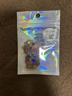 日焼けキティフレークシール オーロラホログラムクリアシール