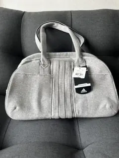 adidas ボストンバッグ グレー【新品未使用】