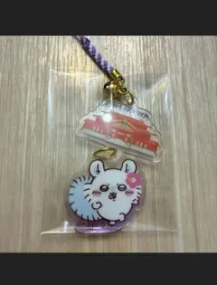 ちいかわ シーサーのおみやげやさん 首里城　アクリルキーホルダー　モモンガ