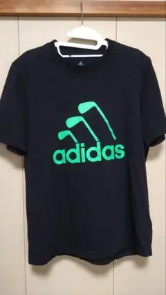 アディダス ゴルフ アイアンロゴ イラスト 半袖Tシャツ