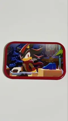 ソニックザヘッジホッグ ソニック シャドウ シルバー 箔押し缶バッジ