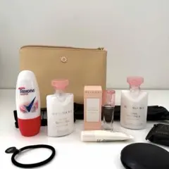 新品♡エミレーツ航空 ビジネスクラス BVLGARI 女性用アメニティポーチ