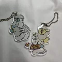 【んぽちゃむコラボカフェ限定】アクリルキーホルダー2種