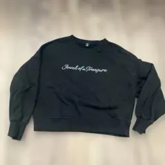 GU Jewel of Treasure クロップドトレーナー 130