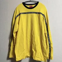 Supreme イエロー 長袖カットソー Lサイズ