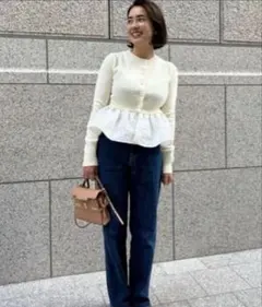 極美品 OHGA オーガ 洗える ワイド ゆったり ウール ニット プルオーバー atpaw24-870_gra.jpg?fitin=720:720