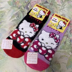 ハローキティ★ホームソックス！２足セット★NN265
