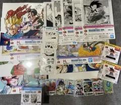 一番くじドラゴンボール40th其之1D賞、E賞、F賞、G賞、H賞、I賞　27点